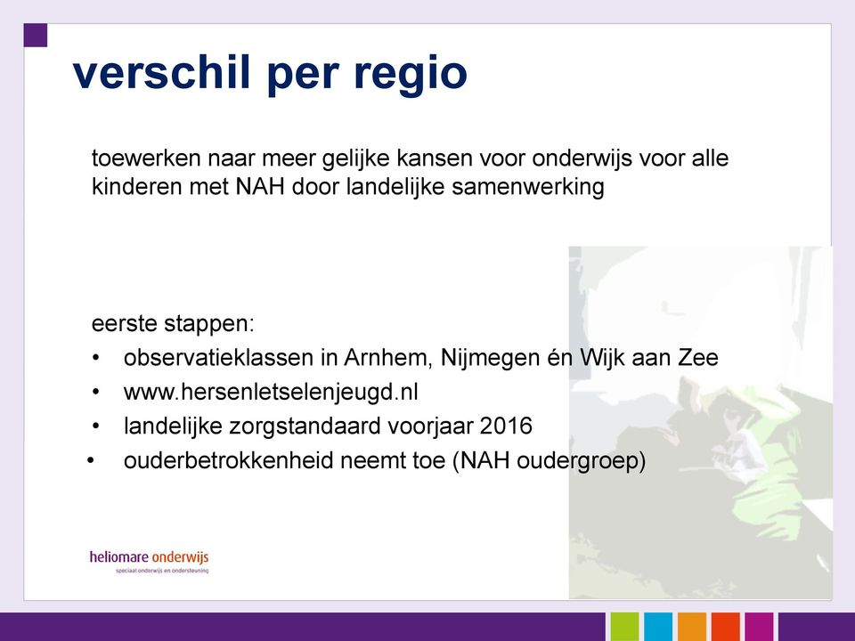 observatieklassen in Arnhem, Nijmegen én Wijk aan Zee www.