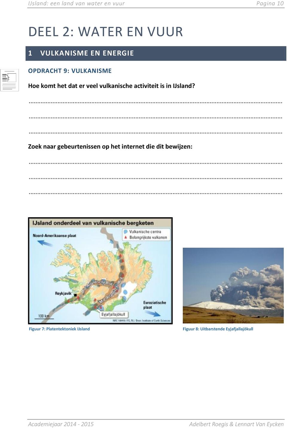 vulkanische activiteit is in IJsland?