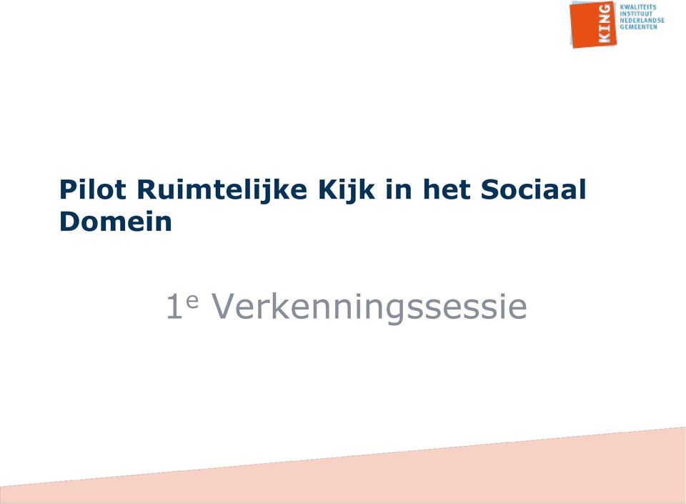 in het Sociaal