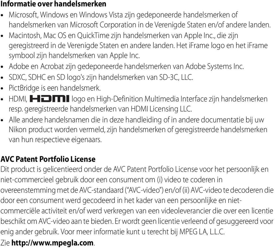 Het iframe logo en het iframe symbool zijn handelsmerken van Apple Inc. Adobe en Acrobat zijn gedeponeerde handelsmerken van Adobe Systems Inc.