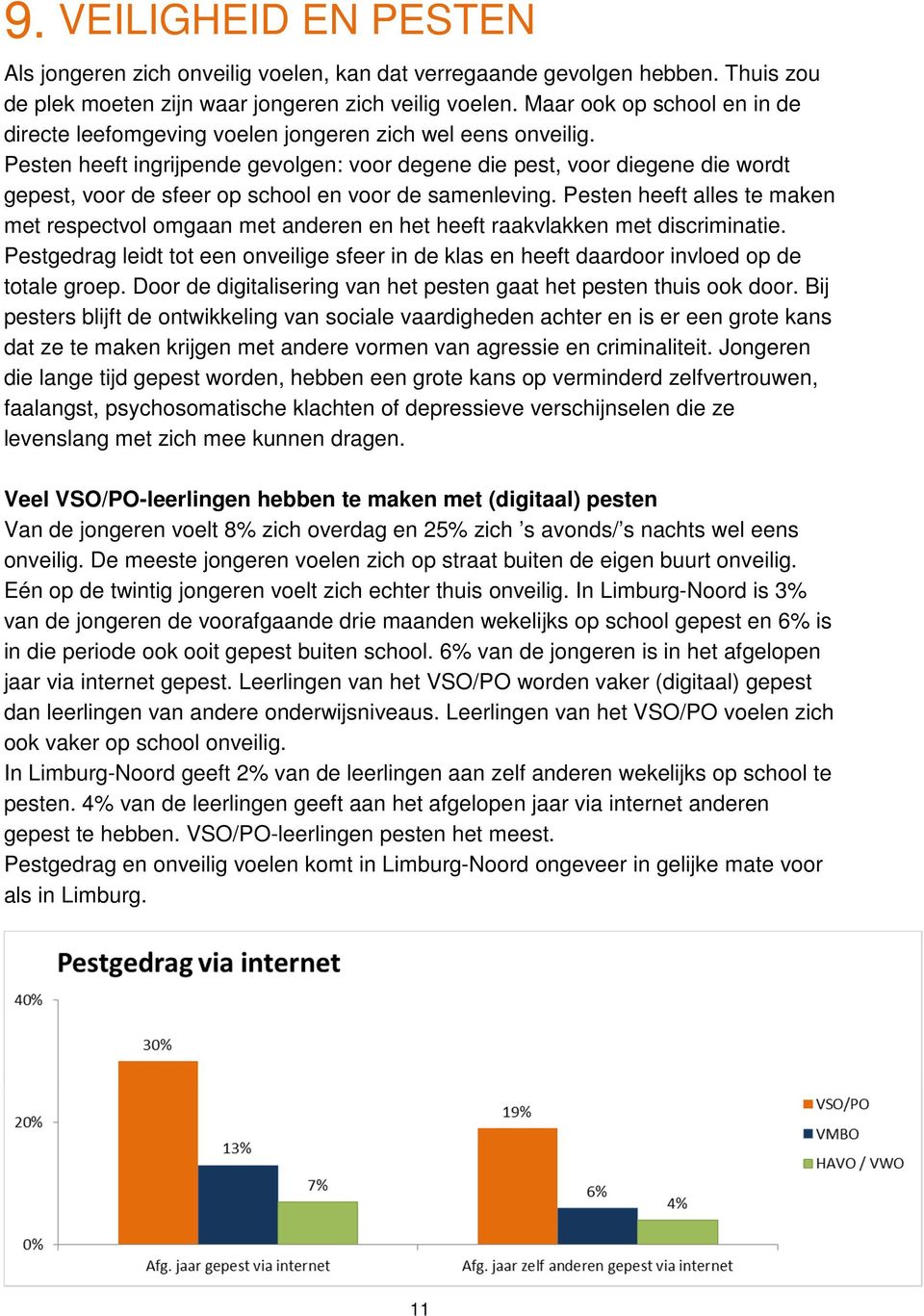 Pesten heeft ingrijpende gevolgen: voor degene die pest, voor diegene die wordt gepest, voor de sfeer op school en voor de samenleving.