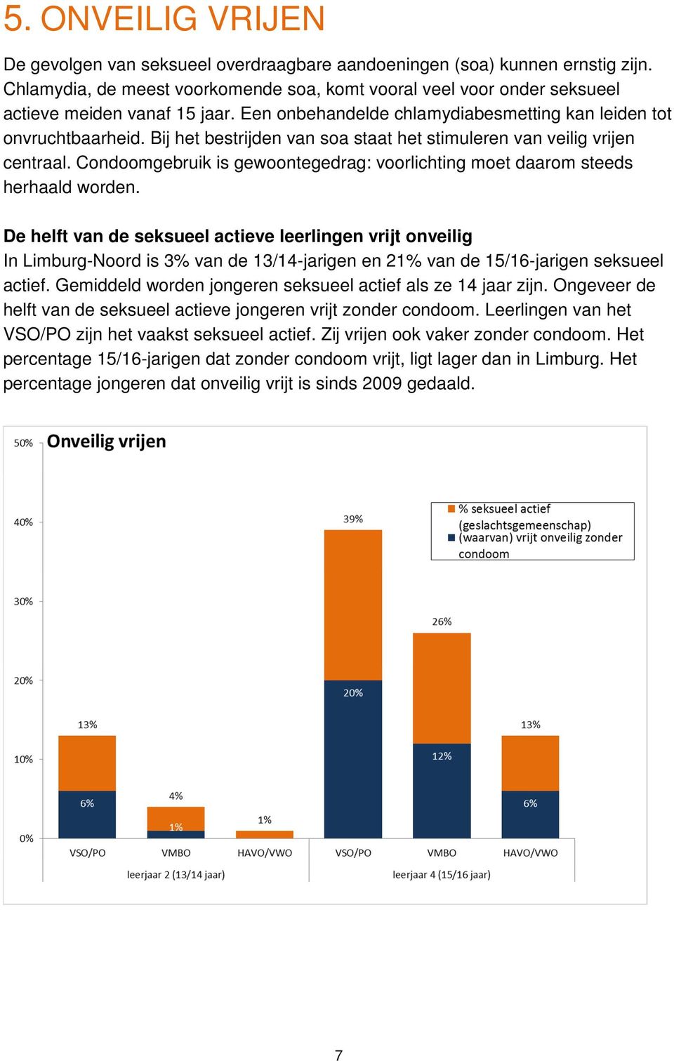 Bij het bestrijden van soa staat het stimuleren van veilig vrijen centraal. Condoomgebruik is gewoontegedrag: voorlichting moet daarom steeds herhaald worden.