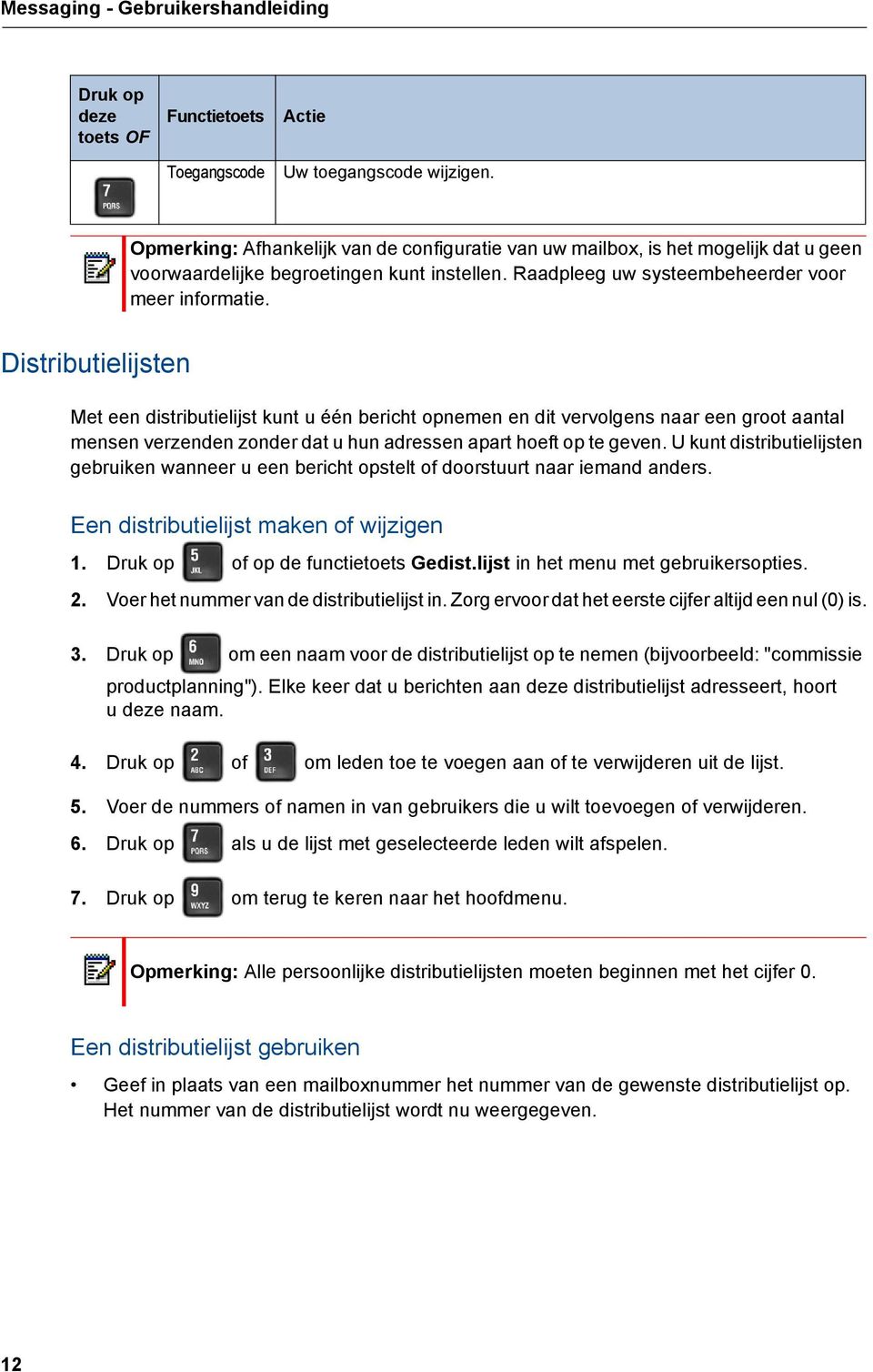 Distributielijsten Met een distributielijst kunt u één bericht opnemen en dit vervolgens naar een groot aantal mensen verzenden zonder dat u hun adressen apart hoeft op te geven.