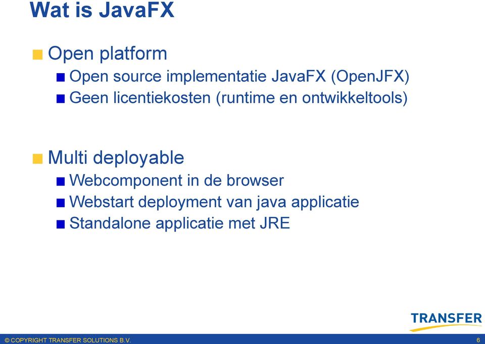 ontwikkeltools) Multi deployable Webcomponent in de