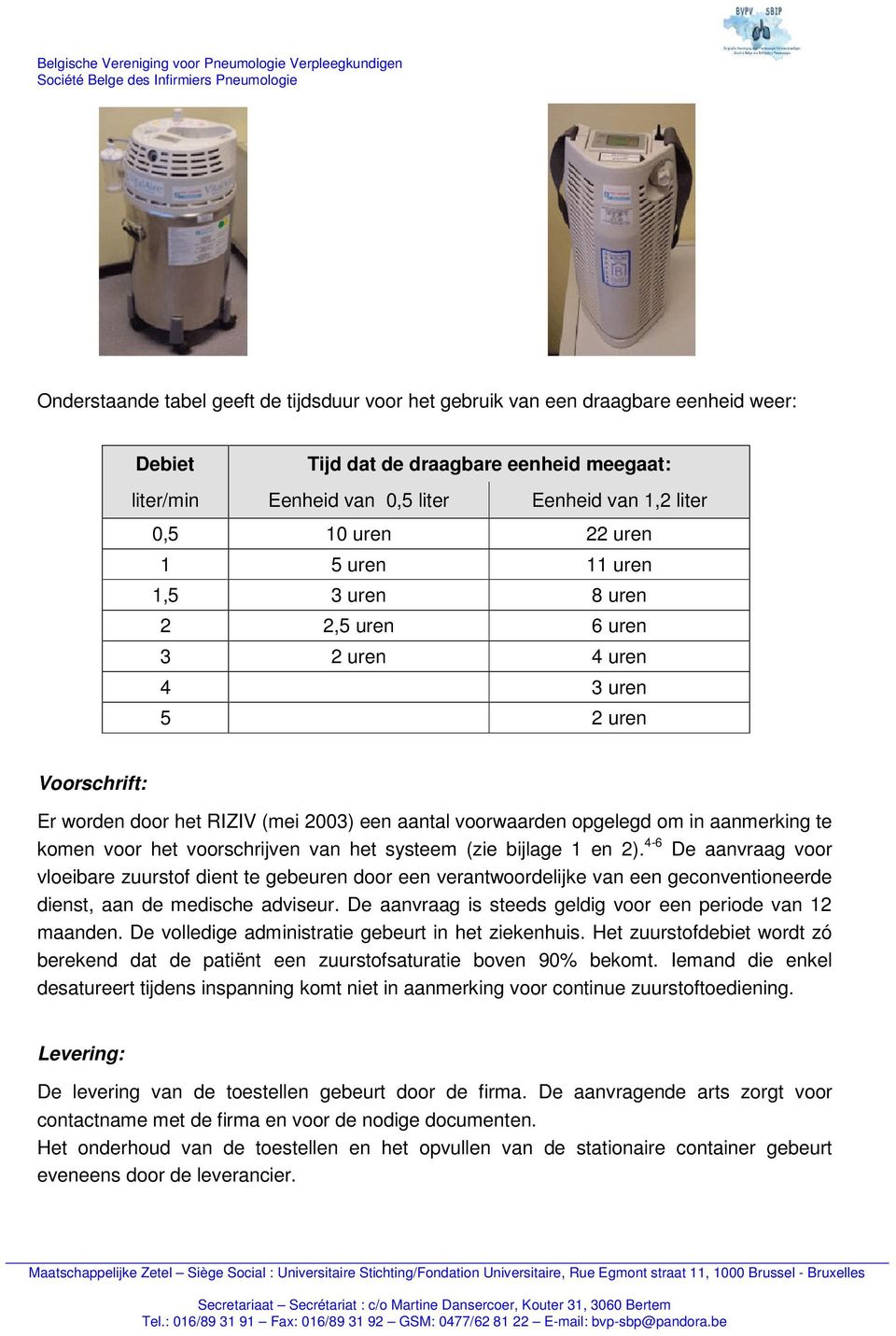 Zuurstofbronnen en wijzen van zuurstoftoediening - PDF Gratis download