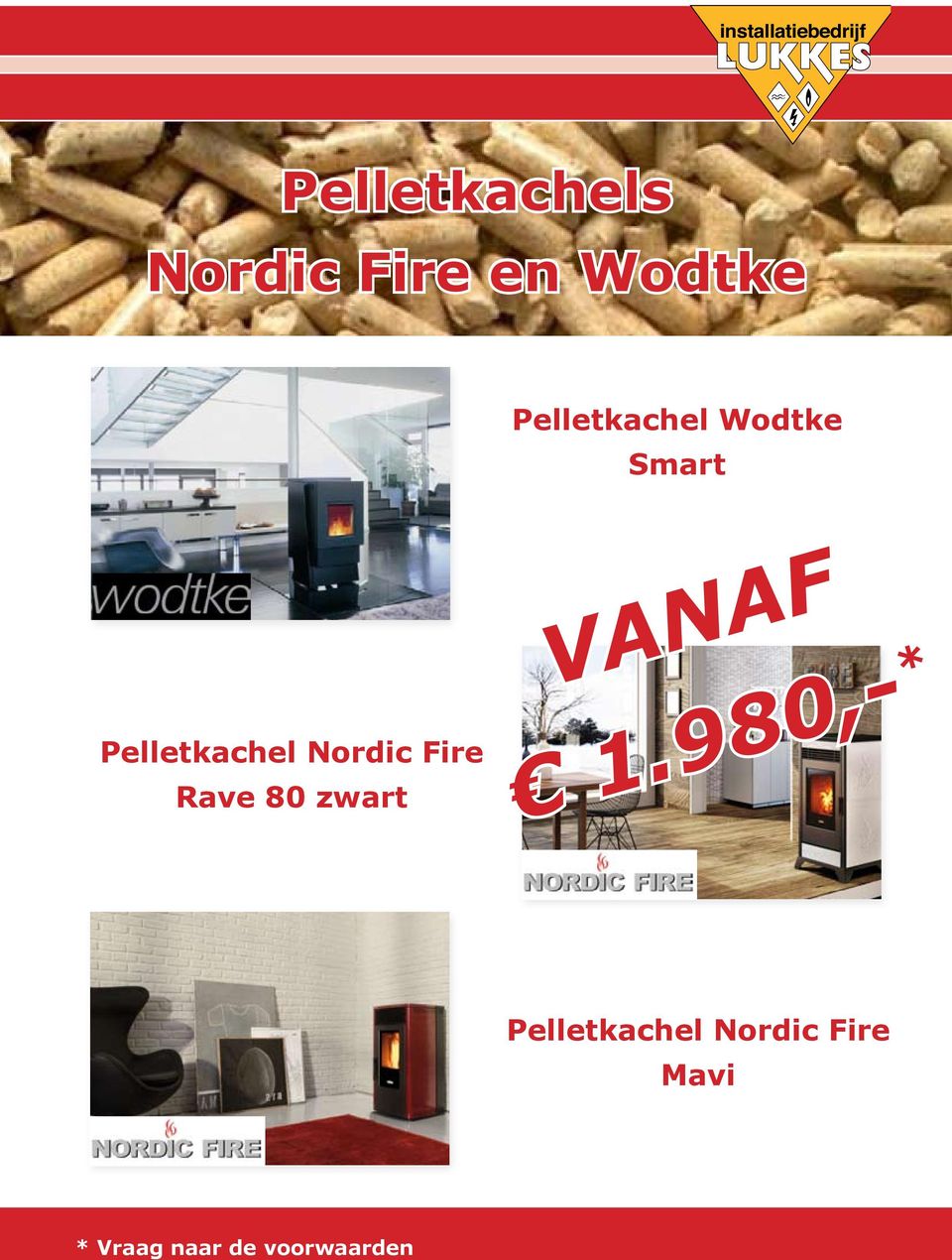 Nordic Fire Rave 80 zwart VANAF 1.