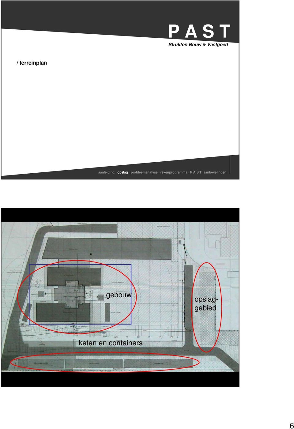 terreinplan gebouw