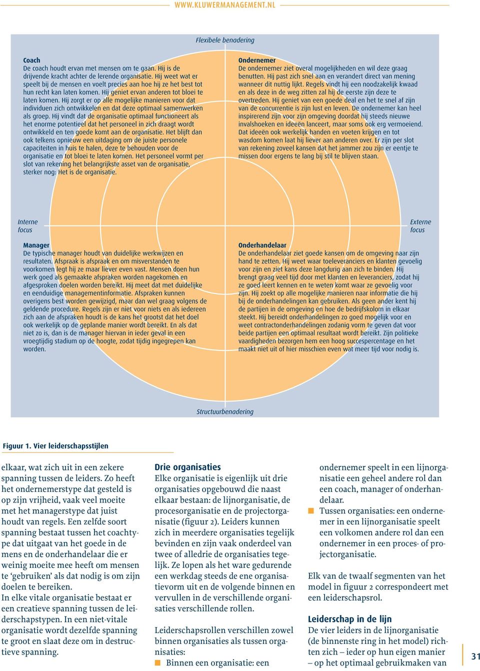 Een zelfde soort spanning bestaat tussen het coachtype dat uitgaat van het goede in de mens en de onderhandelaar die er weinig moeite mee heeft om mensen te gebruiken als dat nodig is om zijn doelen