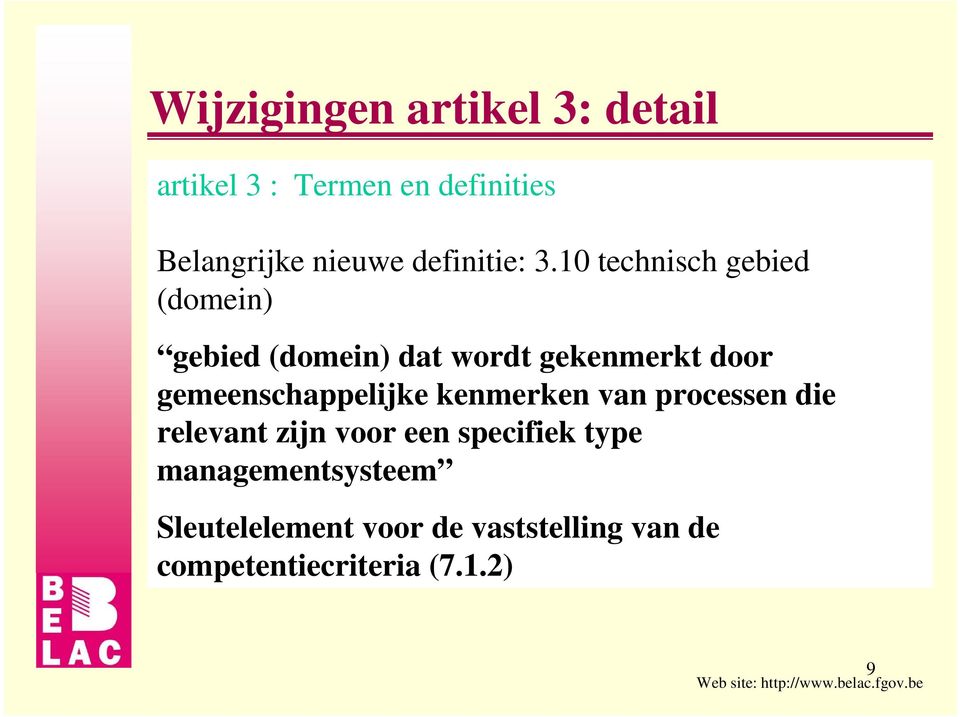 10 technisch gebied (domein) gebied (domein) dat wordt gekenmerkt door