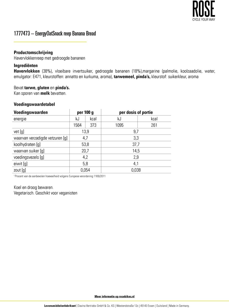 suikerkleur, aroma Bevat tarwe, gluten en pinda s. Kan sporen van melk bevatten.