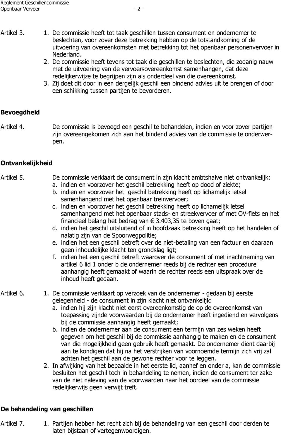 openbaar personenvervoer in Nederland. 2.