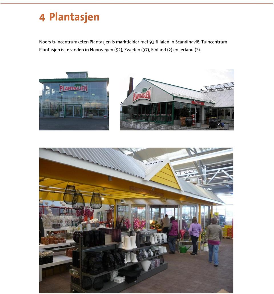 Tuincentrum Plantasjen is te vinden in Noorwegen (52),