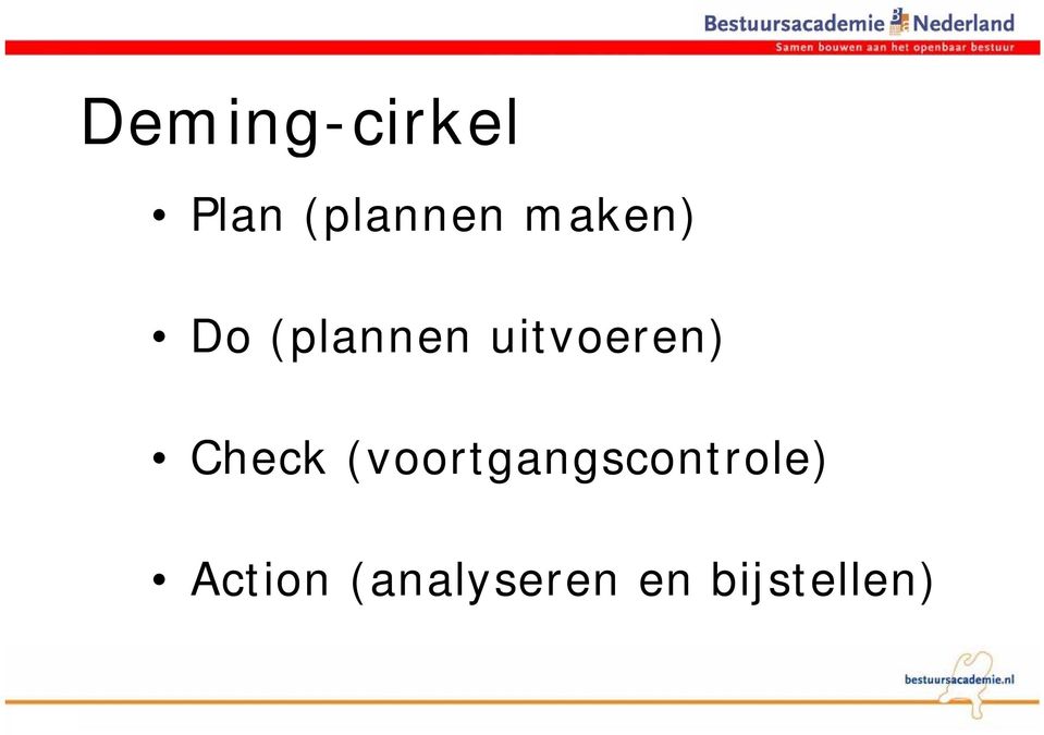 Check (voortgangscontrole) t