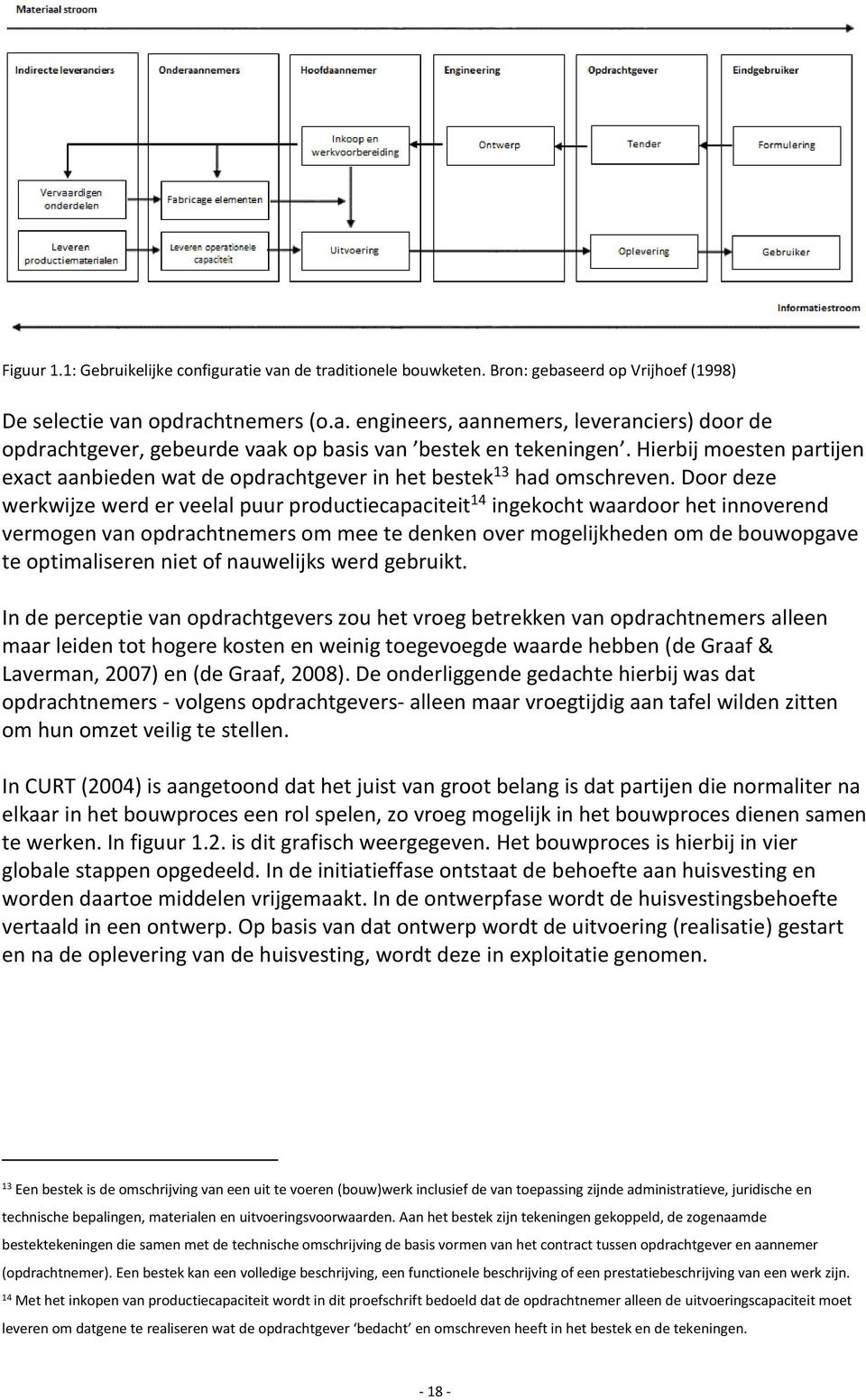 Door deze werkwijze werd er veelal puur productiecapaciteit 14 ingekocht waardoor het innoverend vermogen van opdrachtnemers om mee te denken over mogelijkheden om de bouwopgave te optimaliseren niet