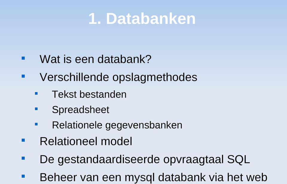 Spreadsheet Relationele gegevensbanken Relationeel