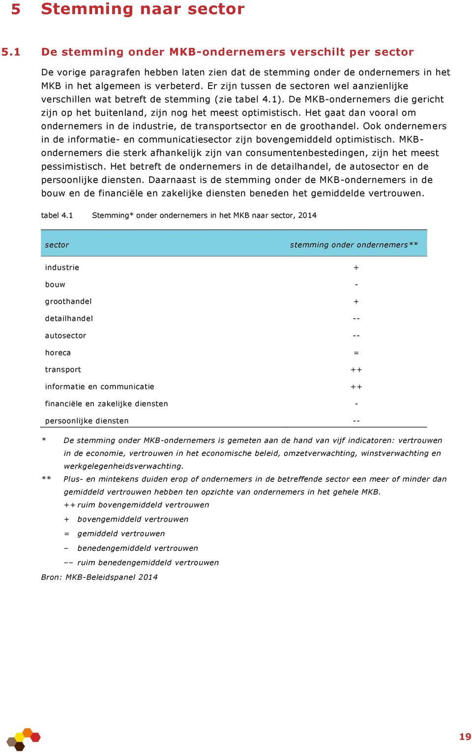 Het gaat dan vooral om ondernemers in de industrie, de transportsector en de groothandel. Ook ondernemers in de informatie- en communicatiesector zijn bovengemiddeld optimistisch.