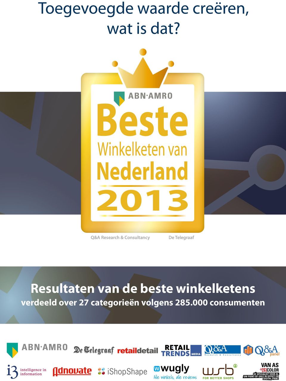 Telegraaf Resultaten van de beste winkelketens