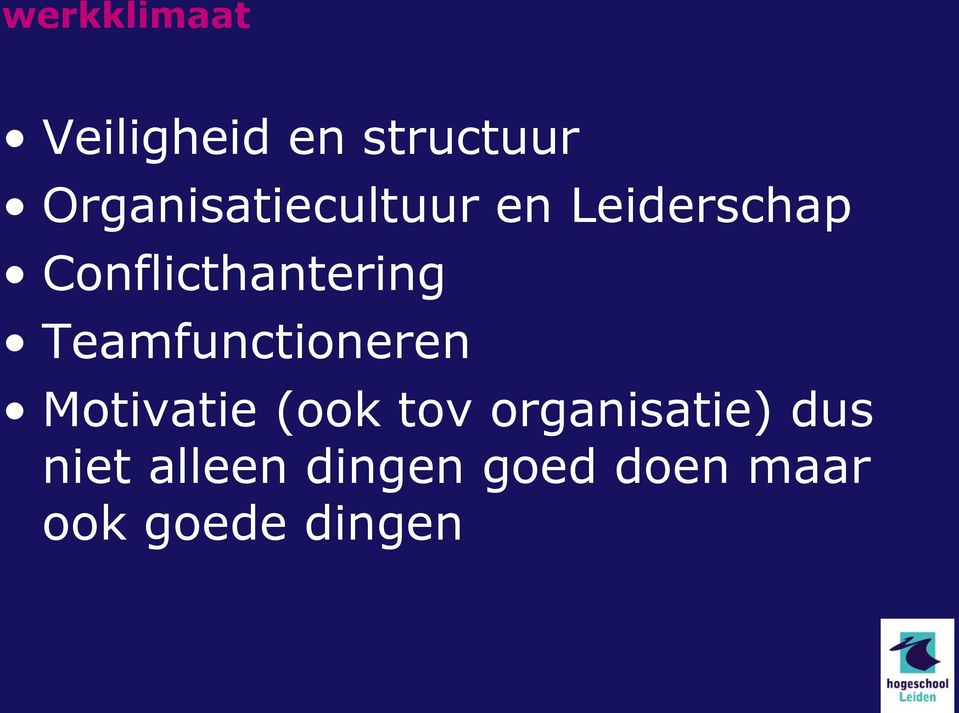 Conflicthantering Teamfunctioneren Motivatie