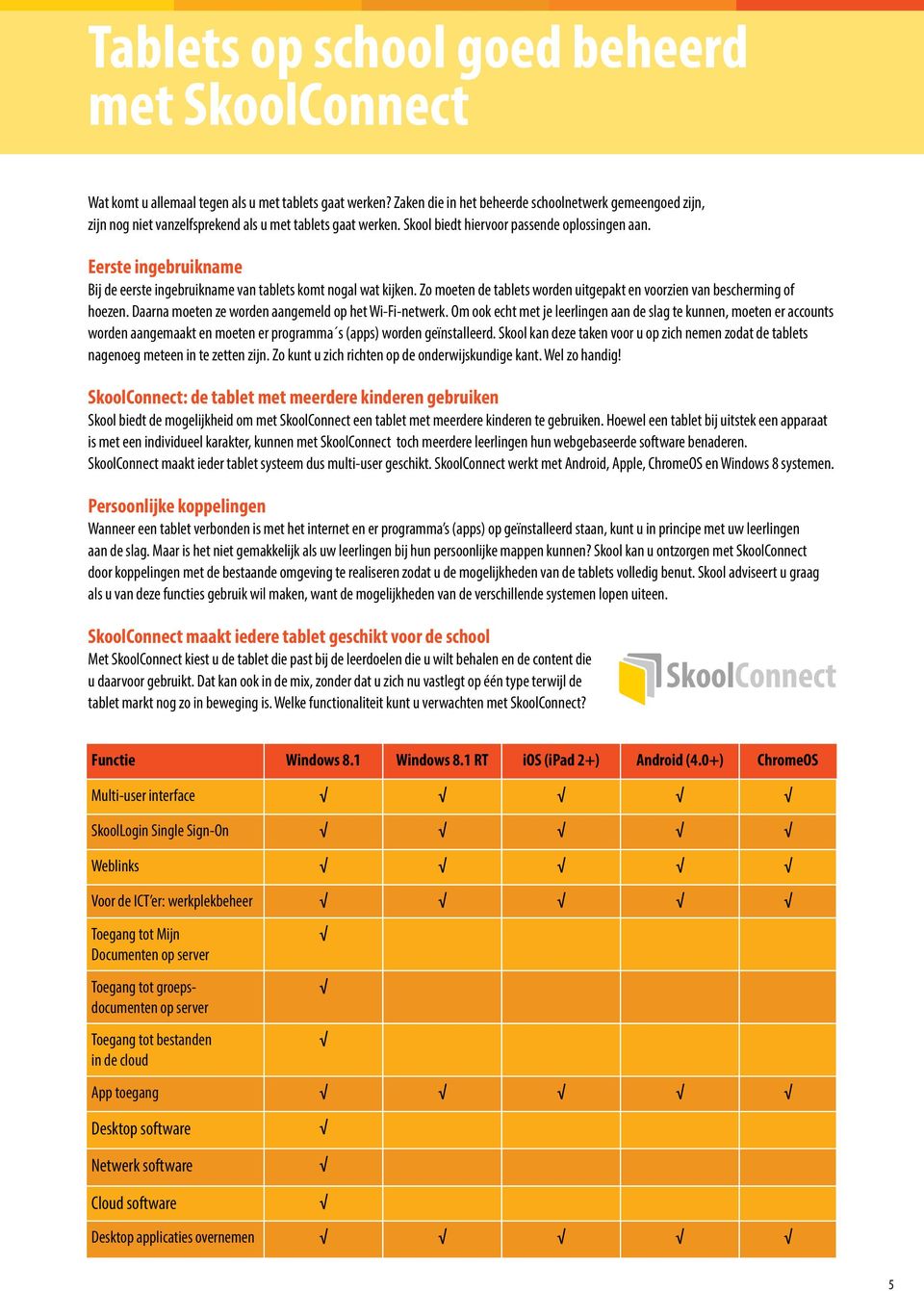 Eerste ingebruikname Bij de eerste ingebruikname van tablets komt nogal wat kijken. Zo moeten de tablets worden uitgepakt en voorzien van bescherming of hoezen.