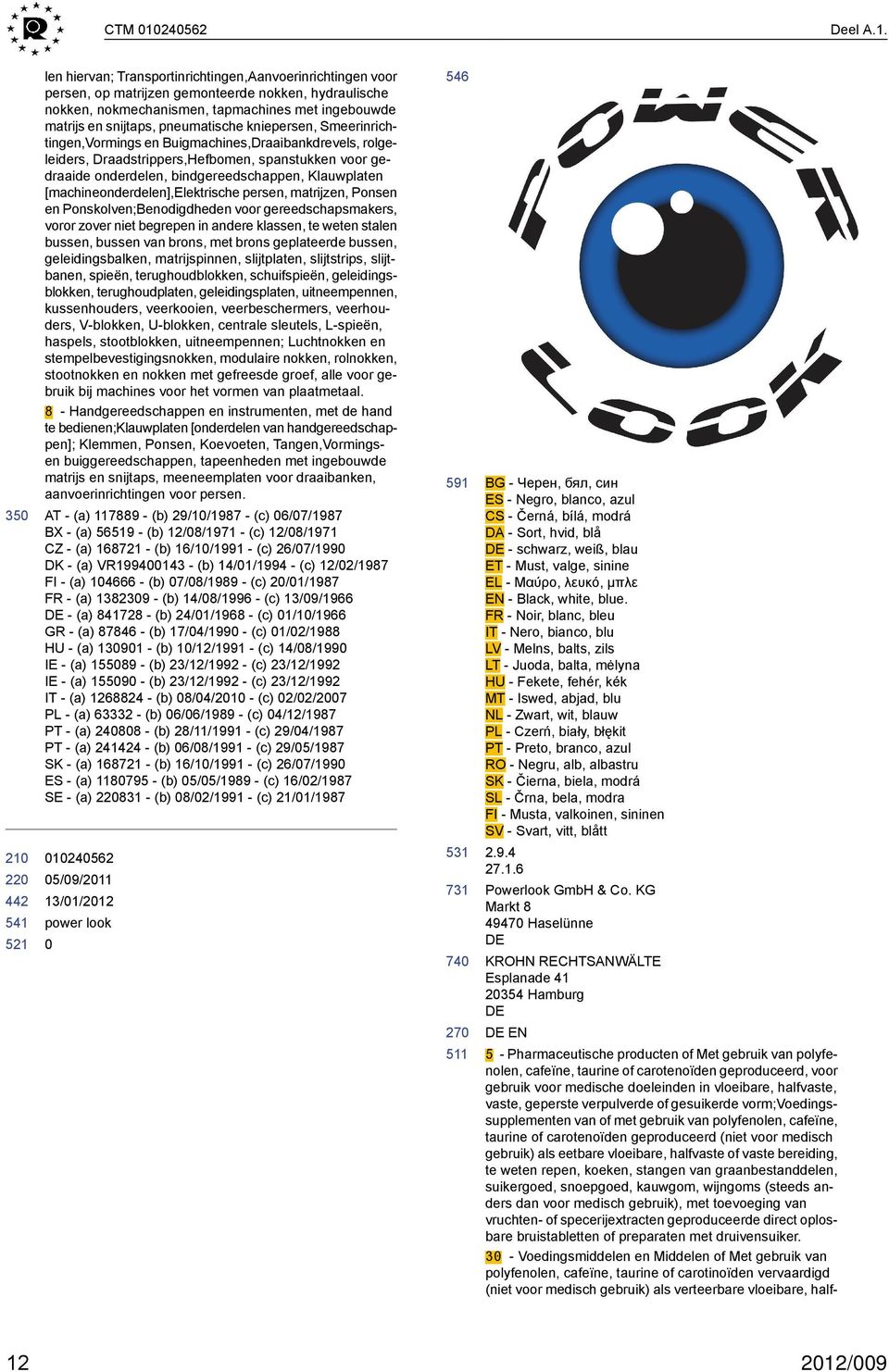 35 len hiervan; Transportinrichtingen,Aanvoerinrichtingen voor persen, op matrijzen gemonteerde nokken, hydraulische nokken, nokmechanismen, tapmachines met ingebouwde matrijs en snijtaps,