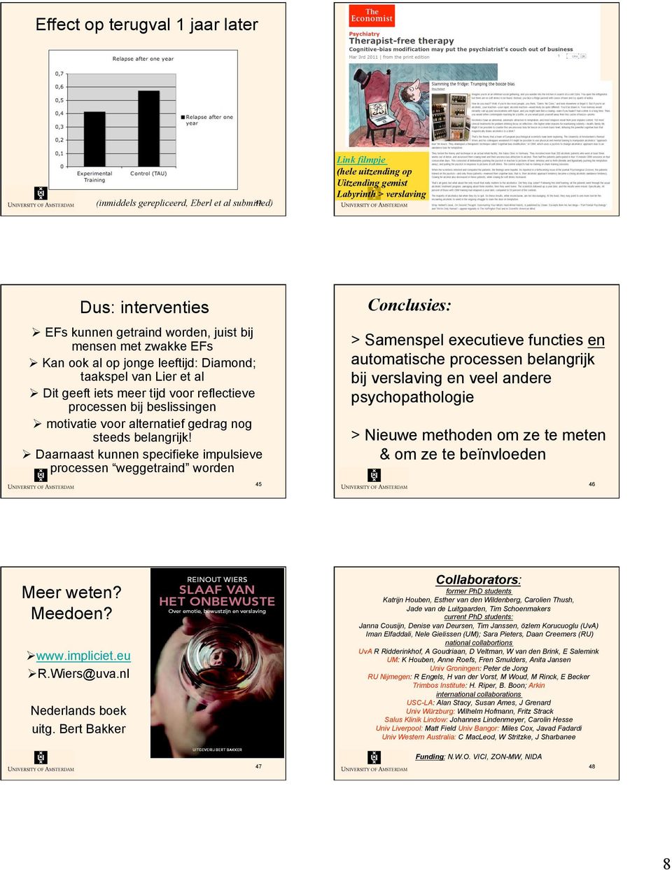 voor alternatief gedrag nog steeds belangrijk!