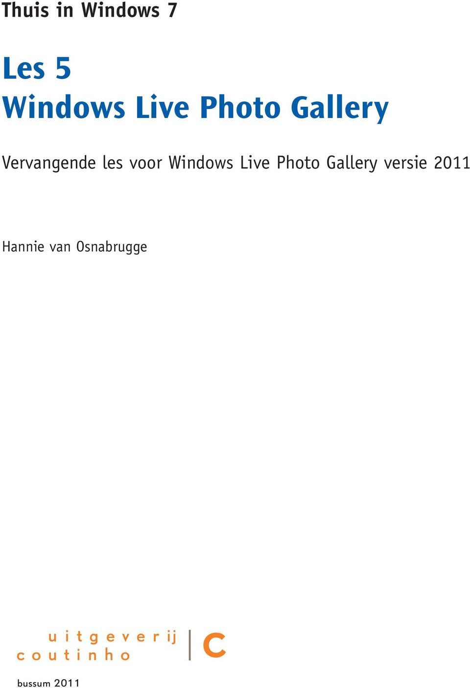 voor Windows Live Photo Gallery