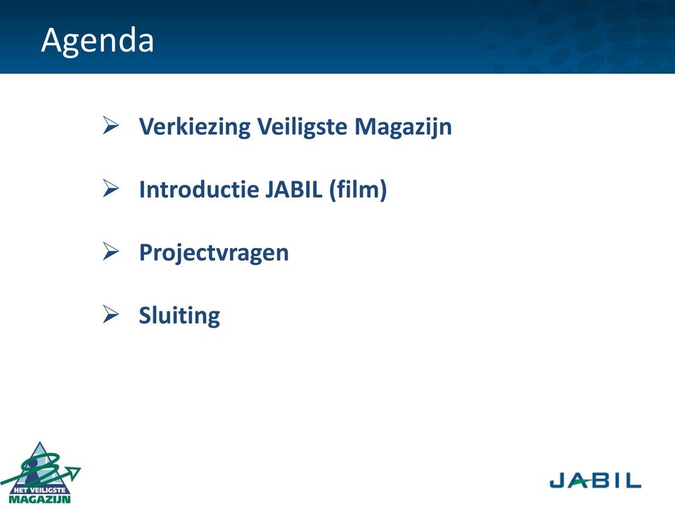 Introductie JABIL