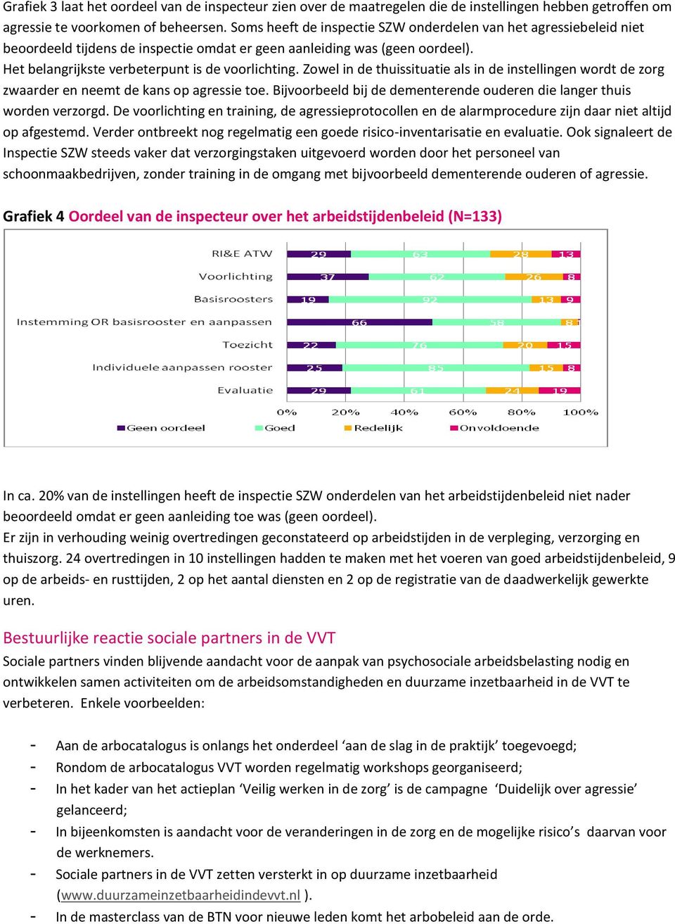 Zowel in de thuissituatie als in de instellingen wordt de zorg zwaarder en neemt de kans op agressie toe. Bijvoorbeeld bij de dementerende ouderen die langer thuis worden verzorgd.