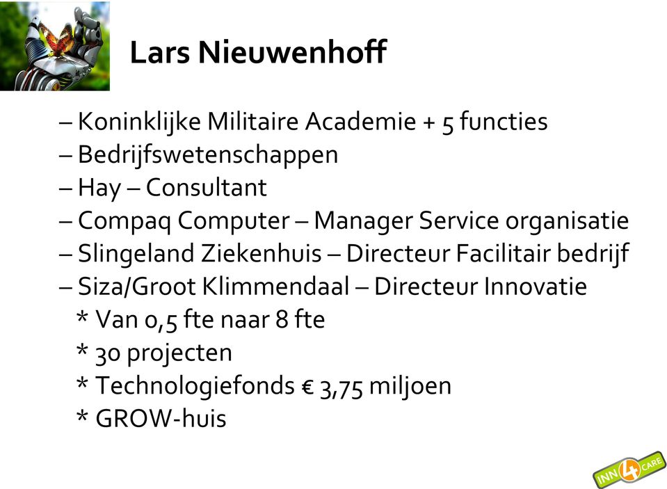 organisatie Slingeland Ziekenhuis Directeur Facilitair bedrijf Siza/Groot