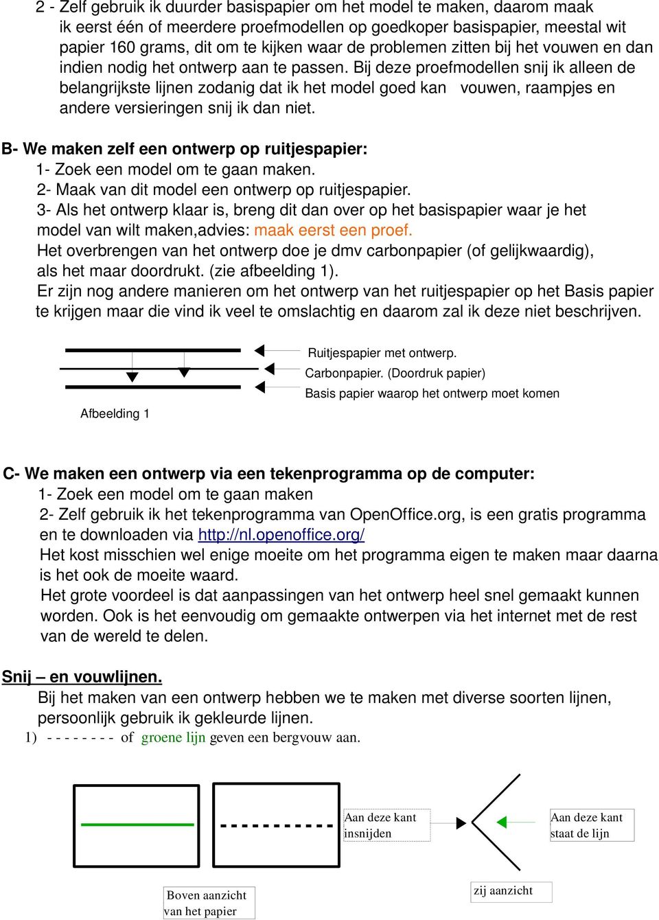 B We mken zelf een ontwerp op ruitjesppier: 1 Zoek een moel om te gn mken. 2 Mk vn it moel een ontwerp op ruitjesppier.