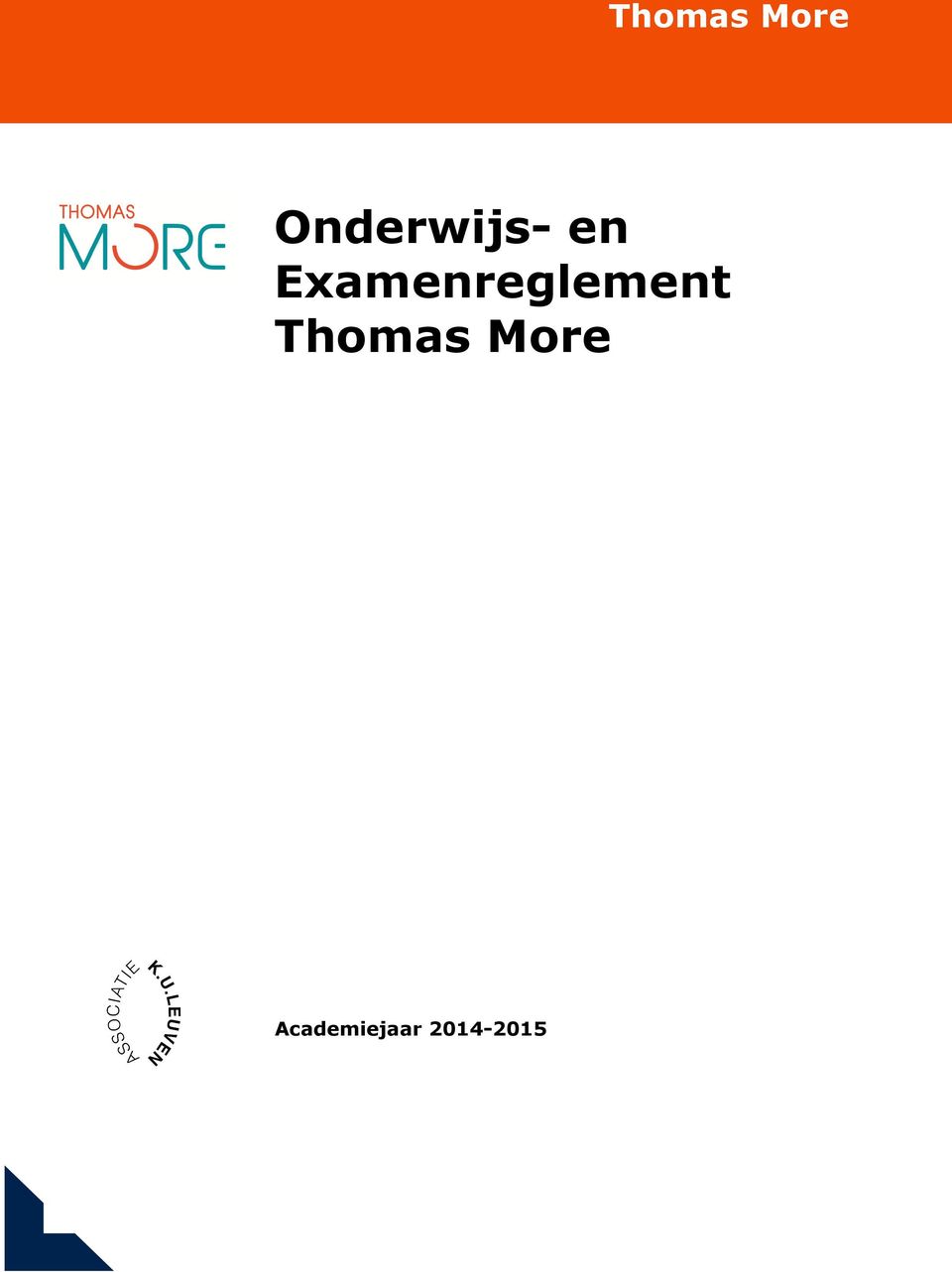 Thomas More Academiejaar