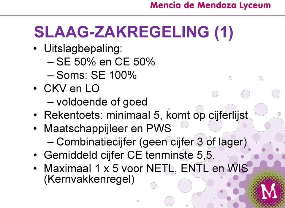 Maatschappijleer en PWS Combinatiecijfer (geen cijfer 3 of lager)