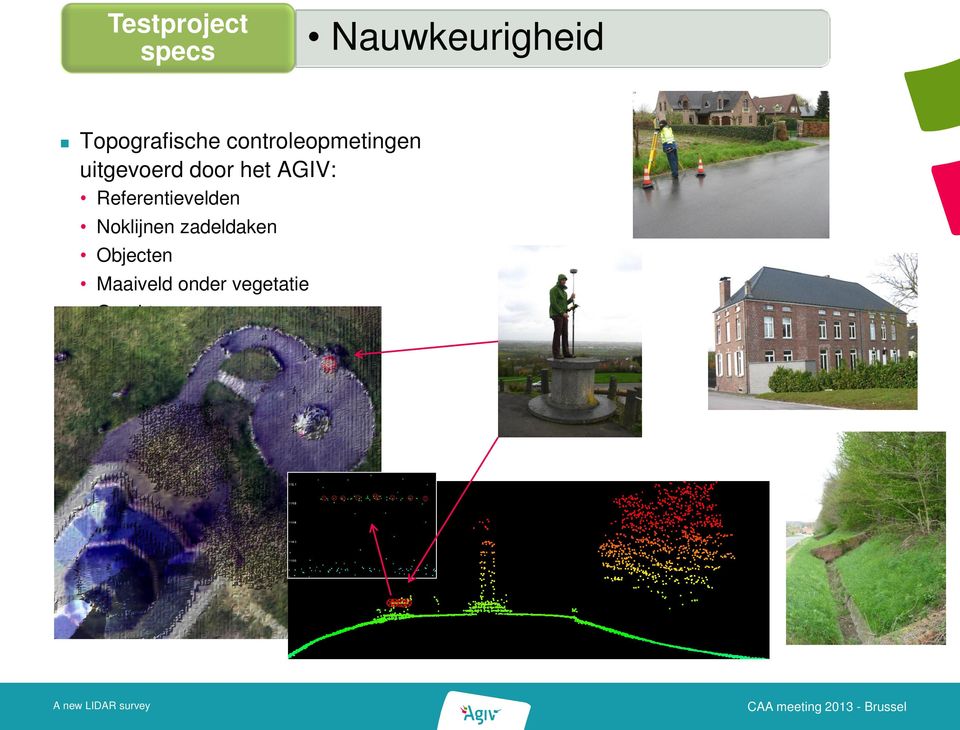 uitgevoerd door het AGIV: Referentievelden