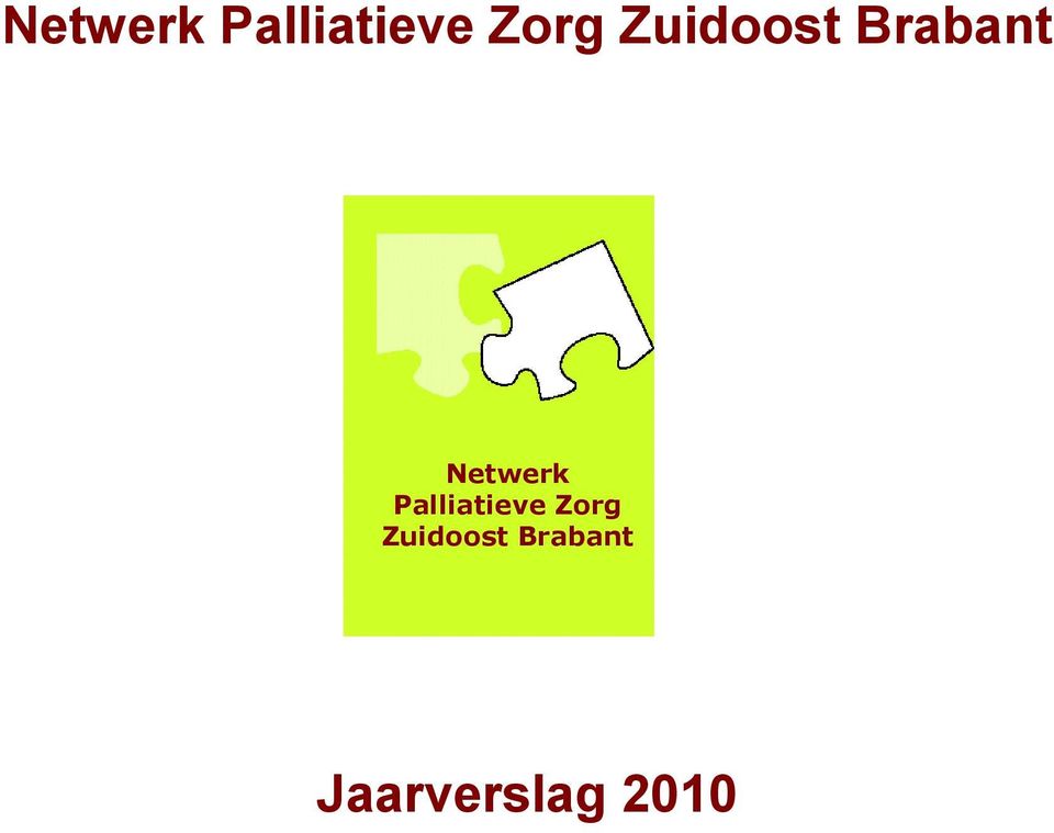 Jaarverslag 2010