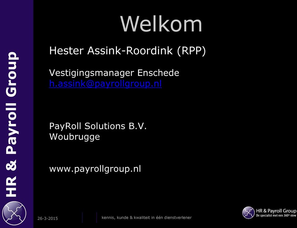 nl PayRoll Solutions B.V. Woubrugge www.
