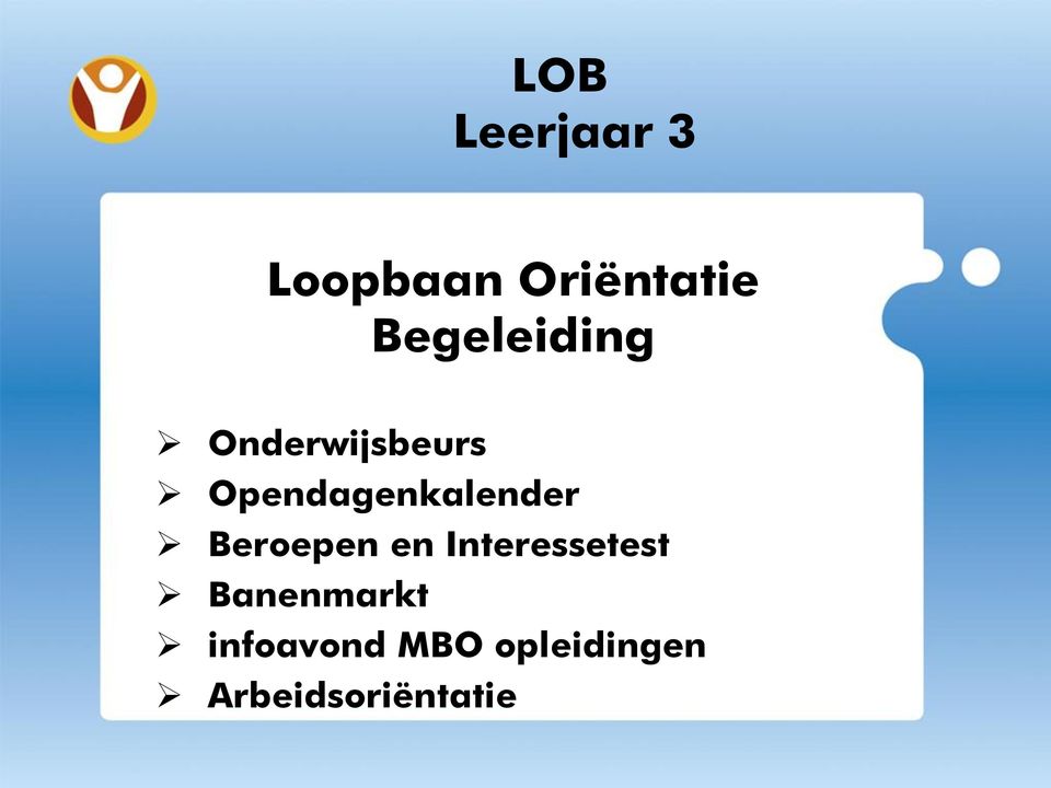 Opendagenkalender Beroepen en