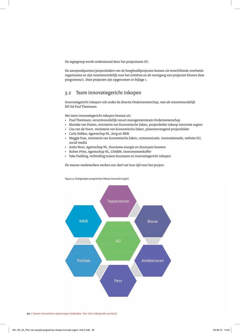 programma s. Deze projecten zijn opgenomen in bijlage 1. 3.