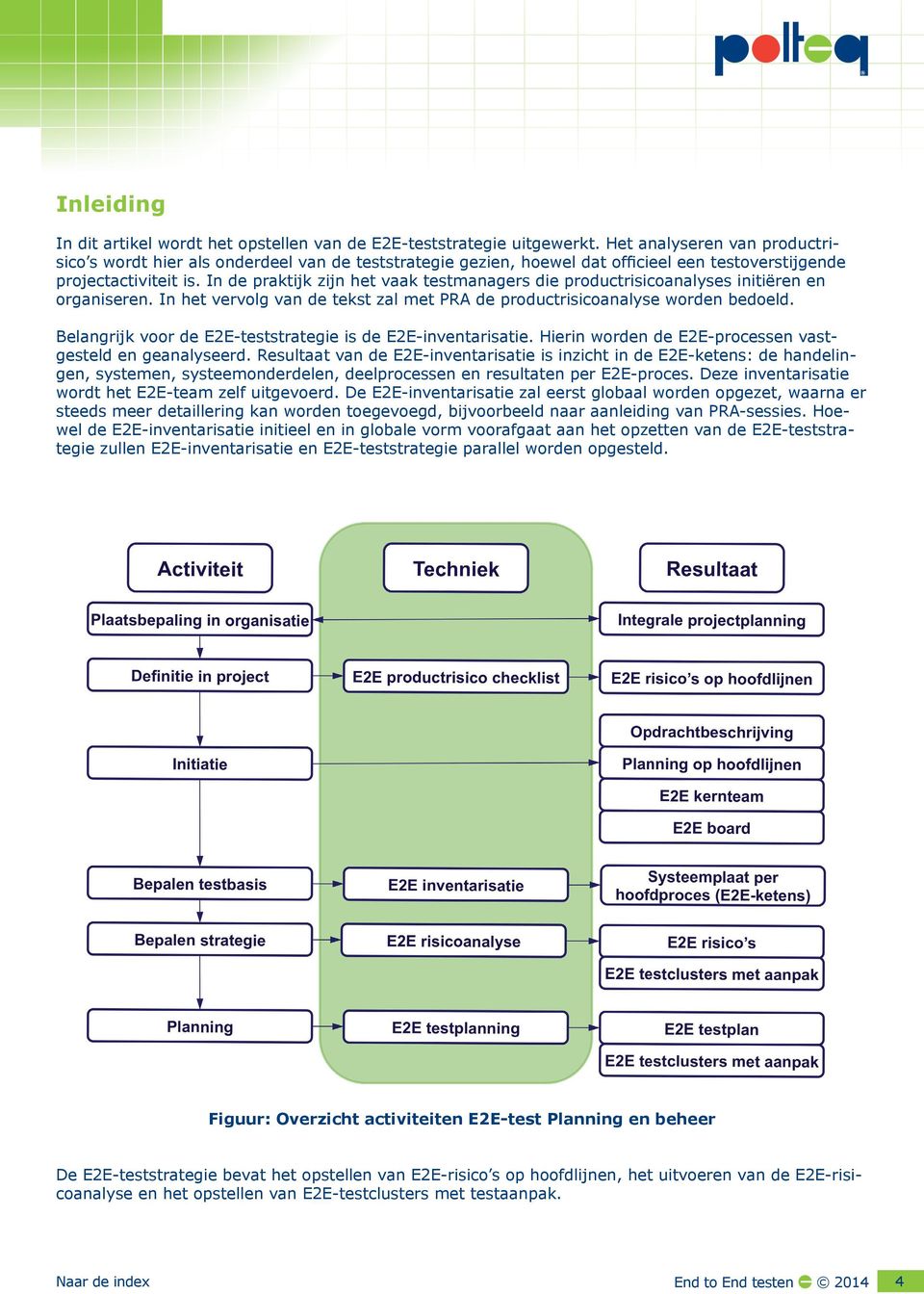 In de praktijk zijn het vaak testmanagers die productrisicoanalyses initiëren en organiseren. In het vervolg van de tekst zal met PRA de productrisicoanalyse worden bedoeld.