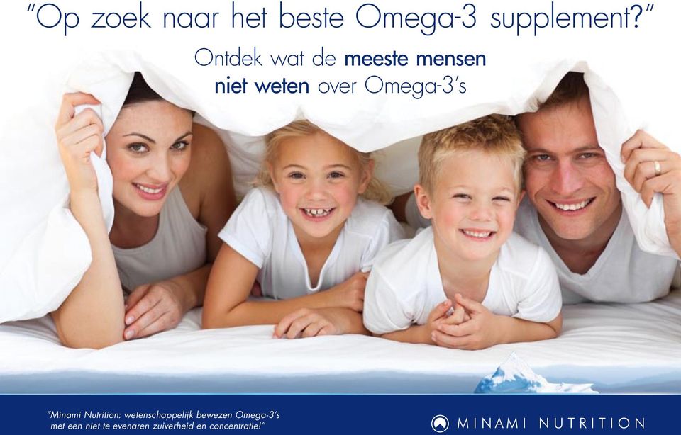 Omega-3 s Minami Nutrition: wetenschappelijk
