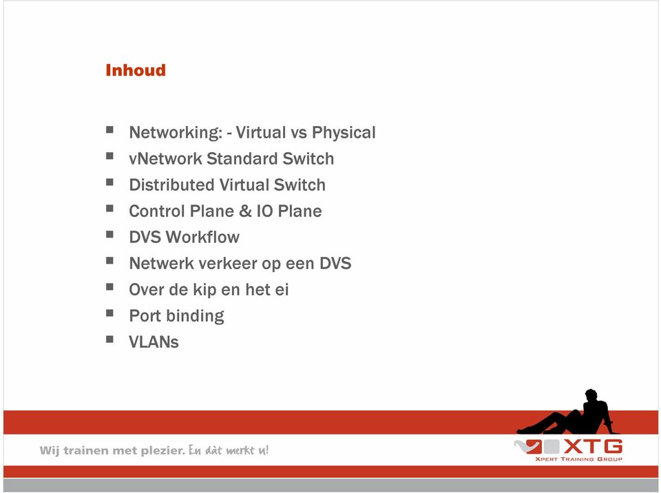 Control Plane & IO Plane DVS Workflow Netwerk