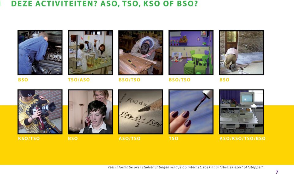 TSO ASO/KSO/TSO/BSO Veel informatie over