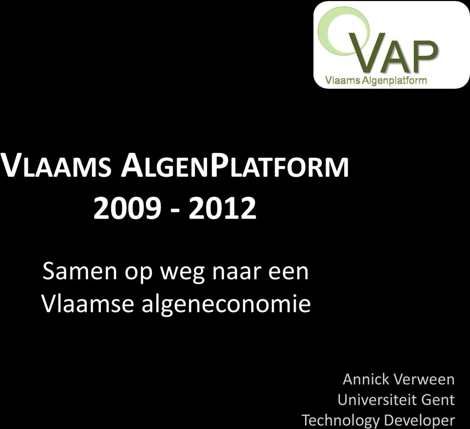 algeneconomie Annick Verween