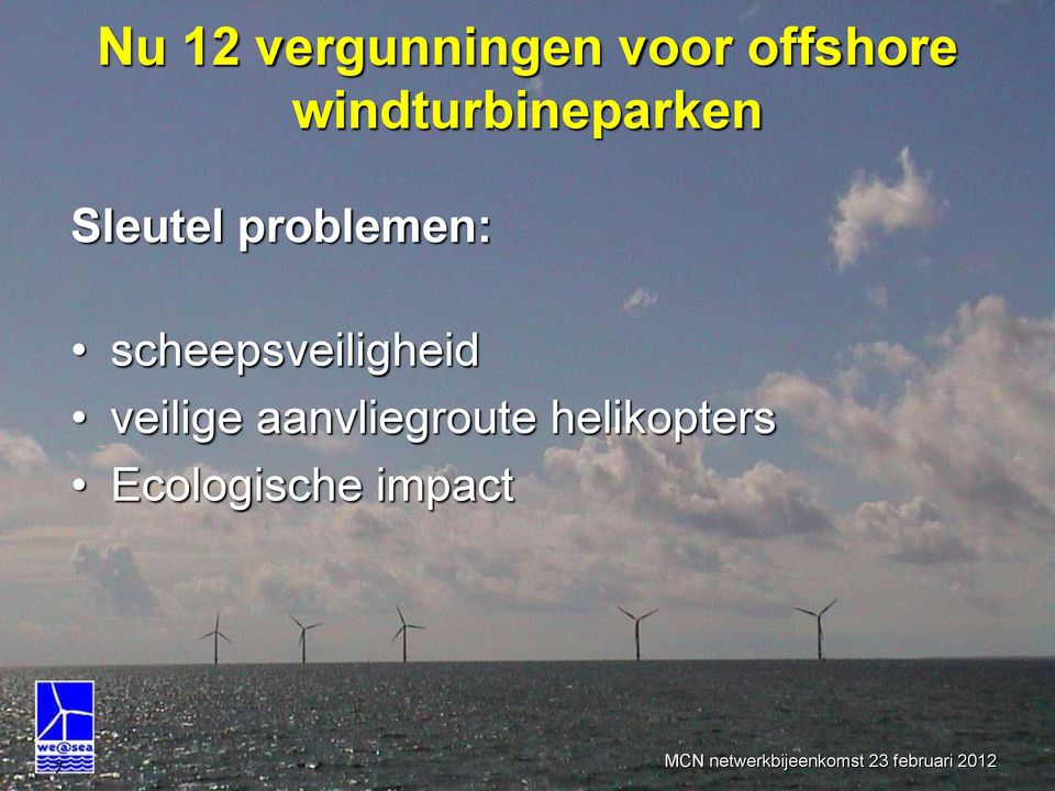windturbineparken scheepsveiligheid