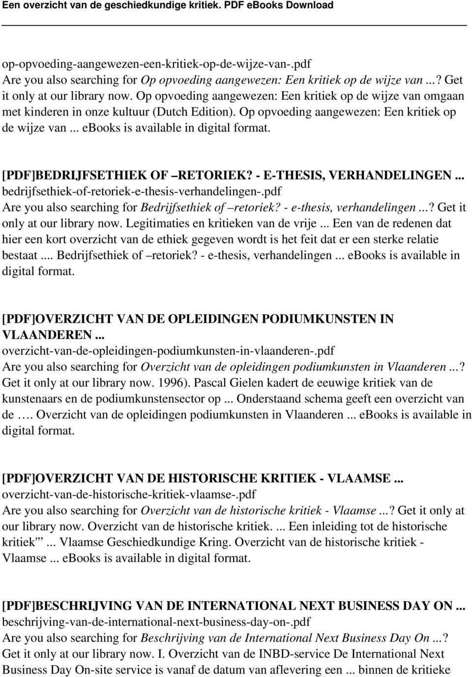 [PDF]BEDRIJFSETHIEK OF RETORIEK? - E-THESIS, VERHANDELINGEN... bedrijfsethiek-of-retoriek-e-thesis-verhandelingen-.pdf Are you also searching for Bedrijfsethiek of retoriek?