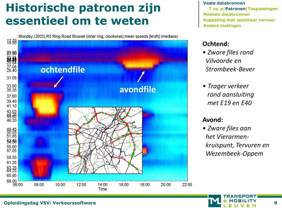 ochtendfile avondfile Ochtend: Zware files rond Vilvoorde en Strombeek-Bever Trager verkeer rond