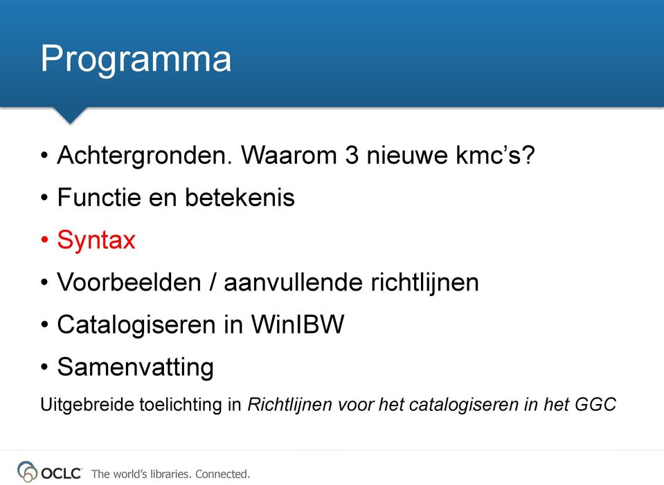 richtlijnen Catalogiseren in WinIBW Samenvatting