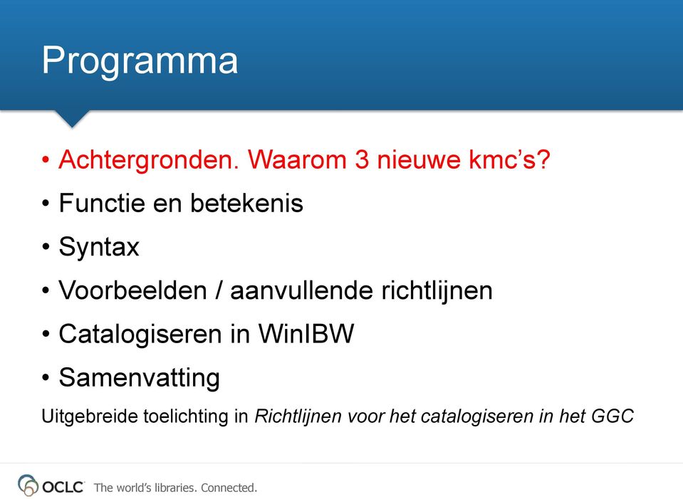 richtlijnen Catalogiseren in WinIBW Samenvatting