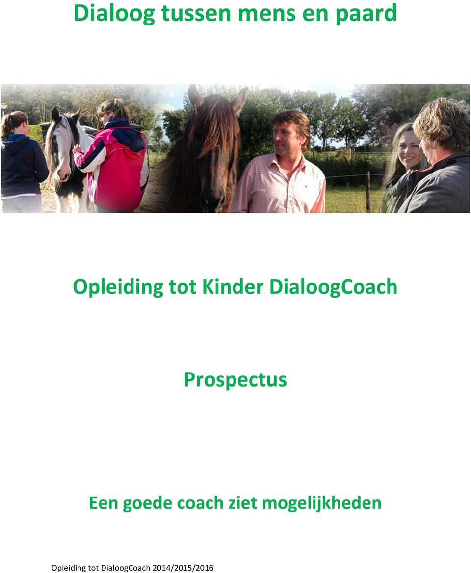 Prospectus Een goede coach ziet