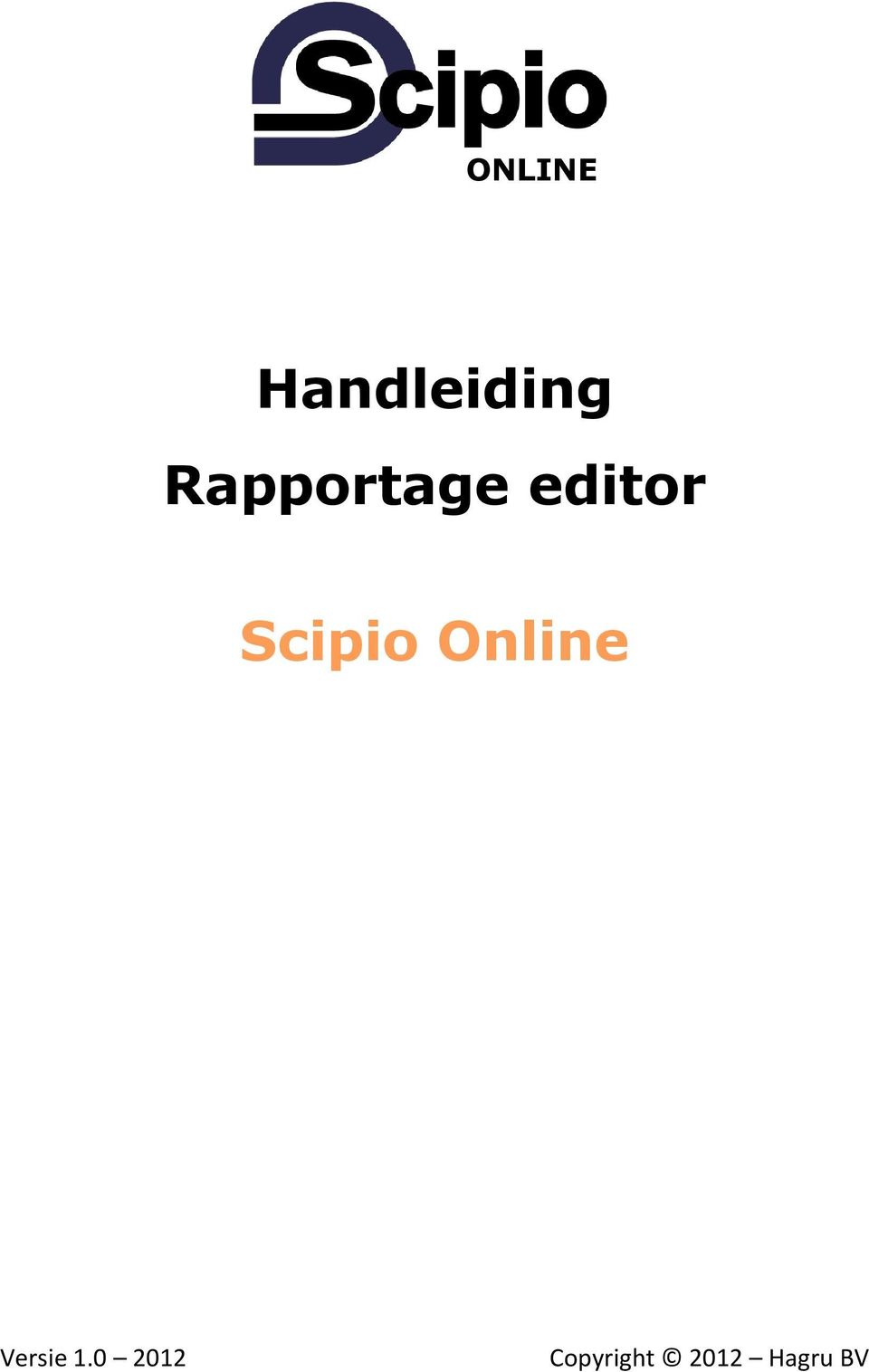 Scipio Online Versie 1.