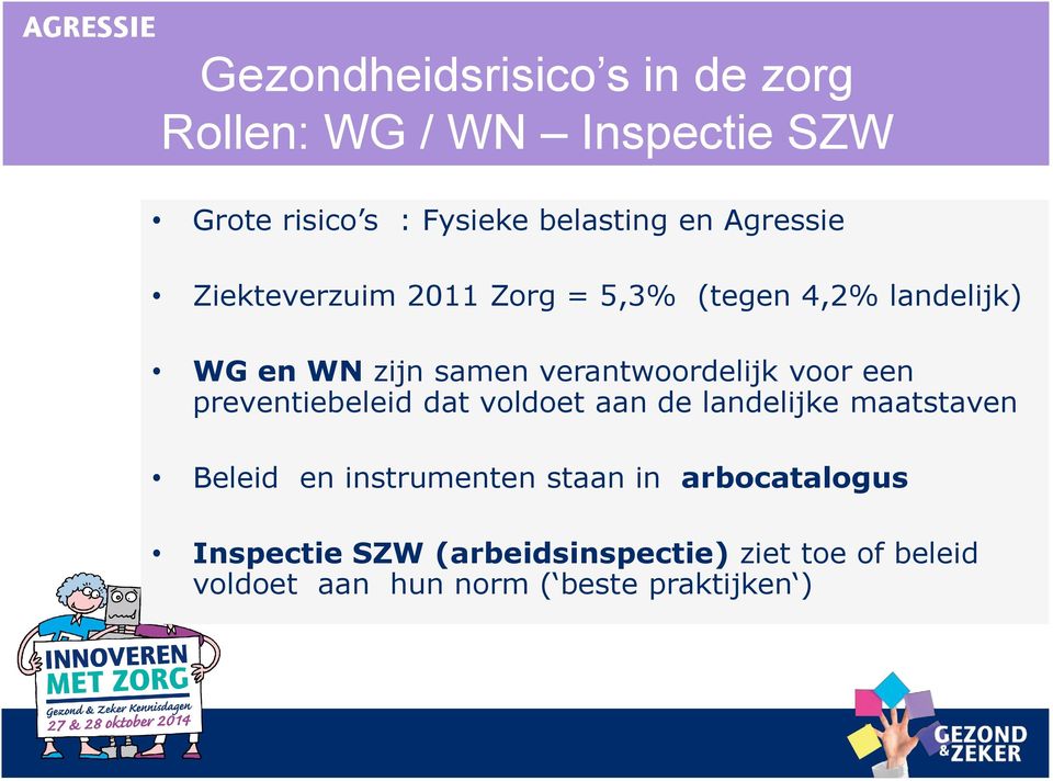 voor een preventiebeleid dat voldoet aan de landelijke maatstaven Beleid en instrumenten staan in